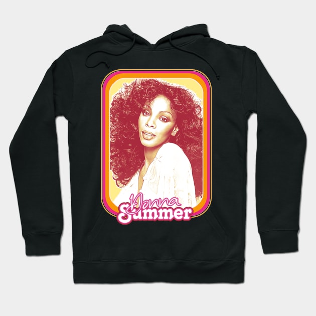 Donna Summer \/\/\/ Retro Style Fan Art Design Hoodie by DankFutura